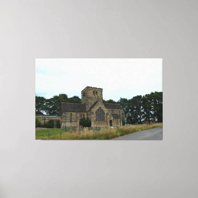 St Mary The Virgin Church Nunthorpe Leinwanddruck (Vorderseite)