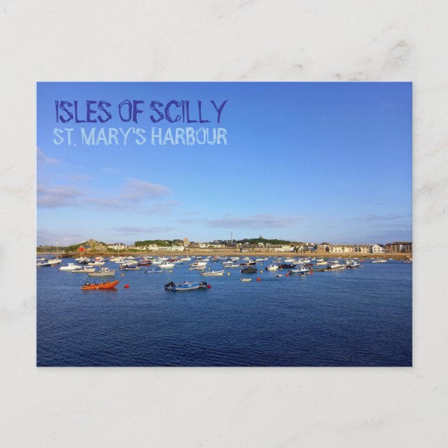 St. Mary's Harbour - Isles Of Scilly Postkarte (Vorderseite)