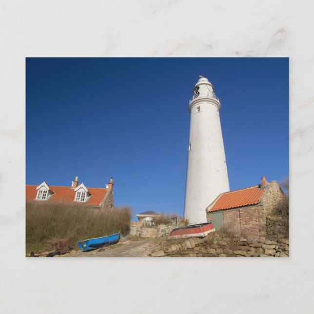 St. Mary's Island, Whitley Bay Postkarte (Vorderseite)