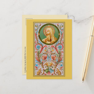 St. Matthäus der Apostel (JMAS 08) Postkarte