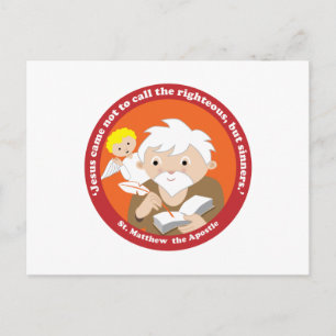 St. Matthew der Apostel Postkarte