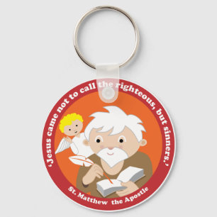 St Matthew der Apostel Schlüsselanhänger