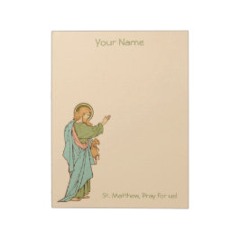St. Matthew the Apostle (RLS 10) 8.5"x11" Notizblock