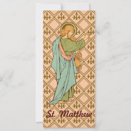 St. Matthew the Apostle (RLS 10) Card