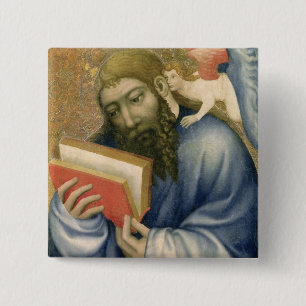 St Matthew, von der Kapelle von Karlstejn Button