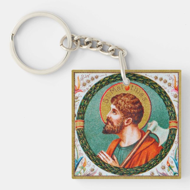 St. Matthias the Apostle (JMAS 09) Schlüsselanhänger (Vorderseite)