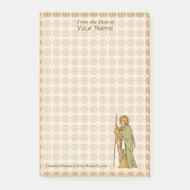 St. Matthias the Apostle (RLS 11, Style 2) 4"x6" Post-it Klebezettel