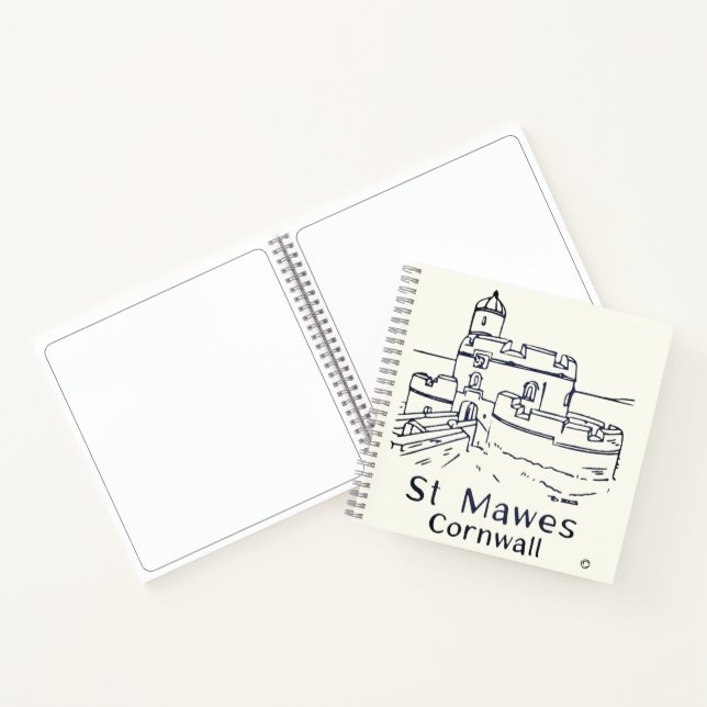 St Mawes Castle Guest Book Notizbuch (Innenseite)