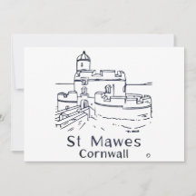 St Mawes Castle Karte