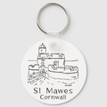 St Mawes Castle Schlüsselanhänger