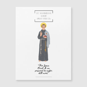 St. Maximiliam Kolbe Magnetkarte