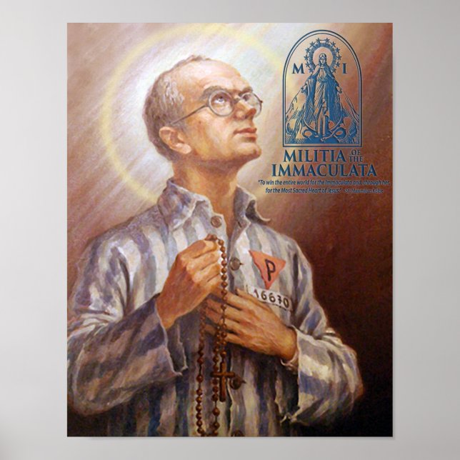St Maximilian Kolbe Poster (Vorne)