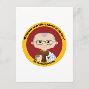 St. Maximilian Kolbe Postkarte