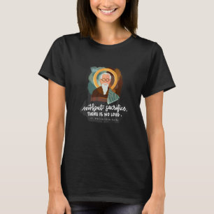 St. Maximilian Kolbe Zwei Kronen Katholischer Heil T-Shirt