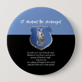 St. Michael Archangel Gebet Denken Sie an Sie Button