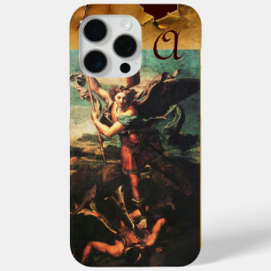 St MICHAEL ARCHANGEL VANGUISHING SATAN Monogram Case-Mate iPhone Hülle