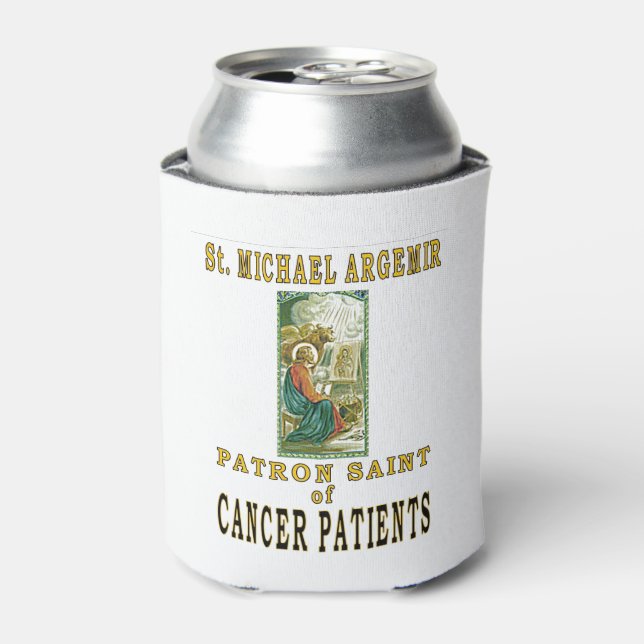 ST MICHAEL ARGEMIR PATRON SAINT OF CANCER PATIENTE DOSENKÜHLER (Kanne Vorderseite)