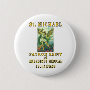 ST MICHAEL BUTTON