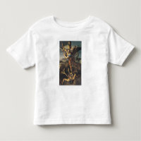 St Michael, das den Dämon, 1518 überwältigt