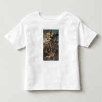 St Michael, das den Dämon, 1518 überwältigt