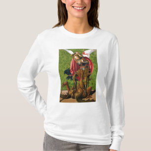 St Michael, das den Drachen tötet T-Shirt