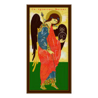 St. Michael das Erzengel-Poster