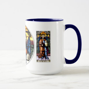St. Michael Das Erzengelenkefenster Tasse