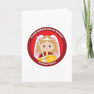 St Michael der Erzengel Karte
