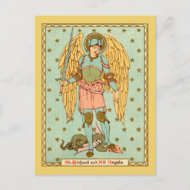 St. Michael der Erzengel (RLS 12) Postkarte