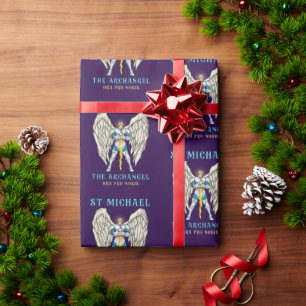St. Michael der Erzengel römisch-katholisch Geschenkpapier