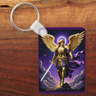 St. Michael der Erzengel römisch-katholisch Schlüsselanhänger
