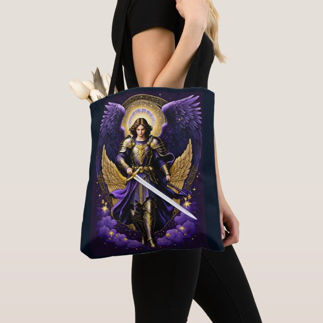 St. Michael der Erzengel römisch-katholisch Tasche (Von Nahem)