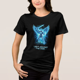 St. Michael der Erzengel römisch-katholisches T-Sh Tri-Blend Shirt