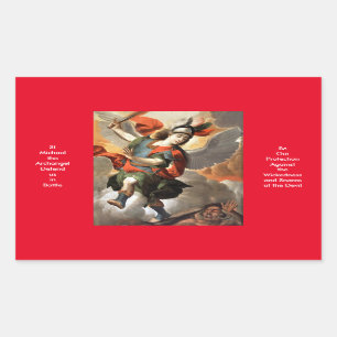 St. Michael der Erzengel Stickers