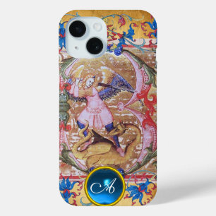 St. Michael, die Erzengel Monogram Antique Floral title_seo2