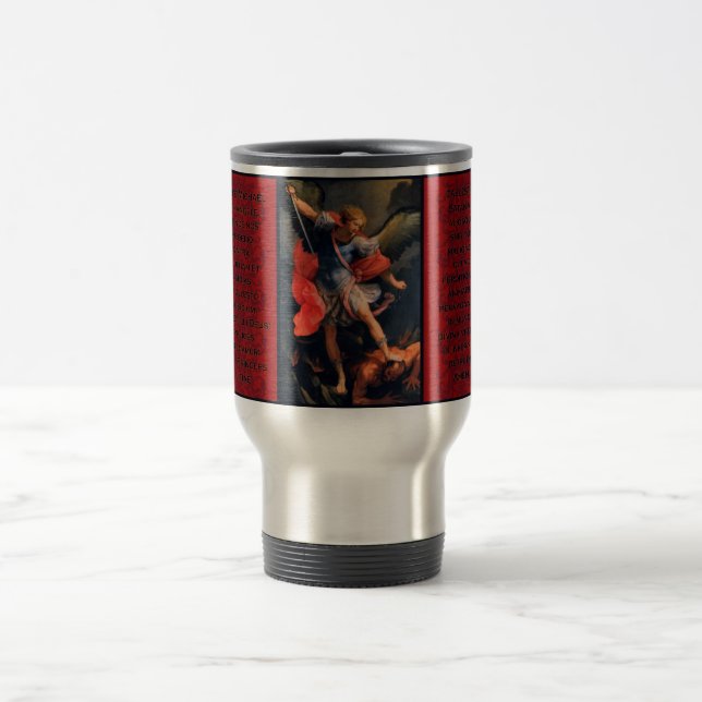 St Michael die Erzengel-Reise-Tasse Reisebecher (Mittel)