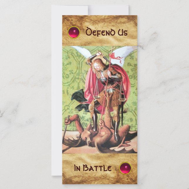 ST. MICHAEL , DRAGON UND JUSTIZ (Vorderseite)