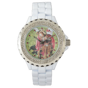ST. MICHAEL , DRAGON UND JUSTIZ ARMBANDUHR