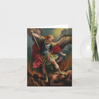 St. Michael-Erzendenzkarte Feiertagskarte