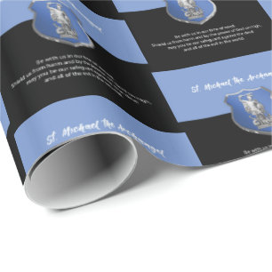St. Michael Erzengel Gebet Ich denke an Dich Geschenkpapier
