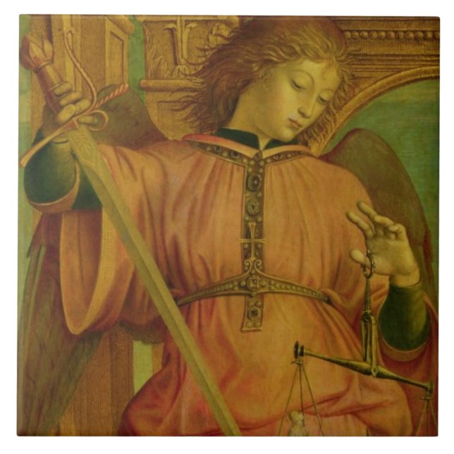 St Michael Fliese (Vorderseite)