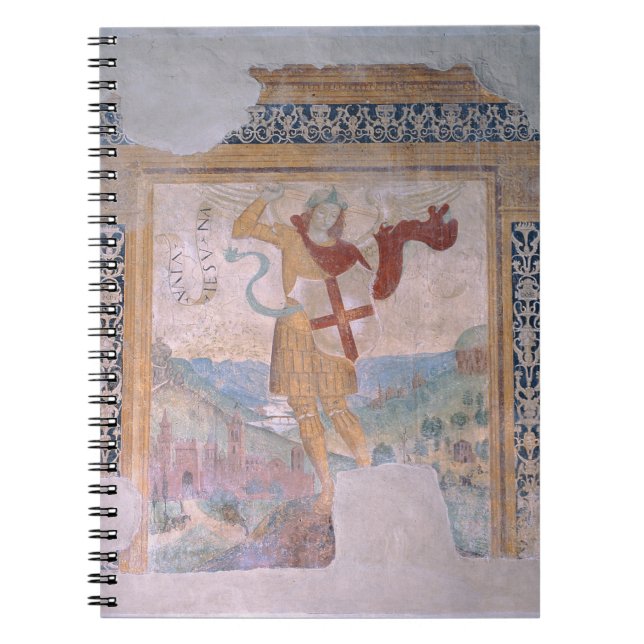 St Michael (Fresko) Notizblock (Vorderseite)