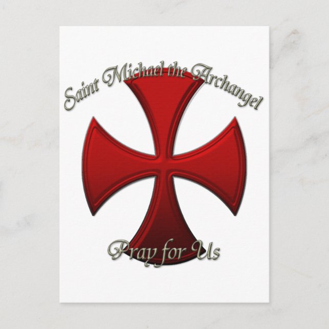 St Michael - Iron Cross Postkarte (Vorderseite)