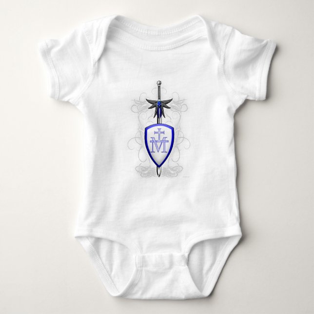 St Michael Klinge Baby Strampler (Vorderseite)