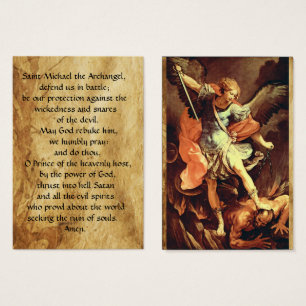 St Michael la carte de prière d'Arkhangel