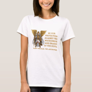 St. Michael l'archange T-shirt Tee catholique