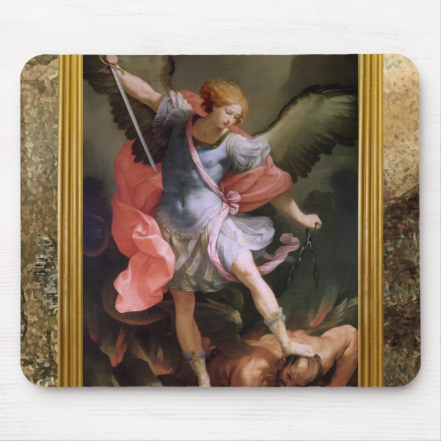 St. Michael-Mauspad Mousepad (Vorne)
