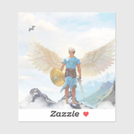 St. Michael, Schutzschild Aufkleber