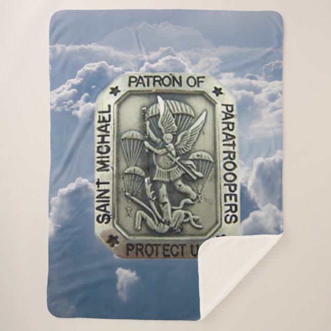 St. MICHAEL Sherpadecke (Vorderseite)