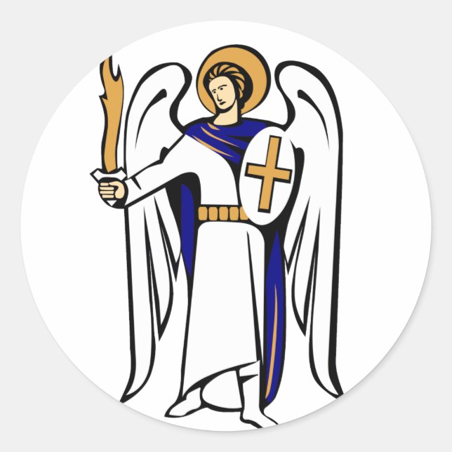 St. Michael Sticker (Vorderseite)
